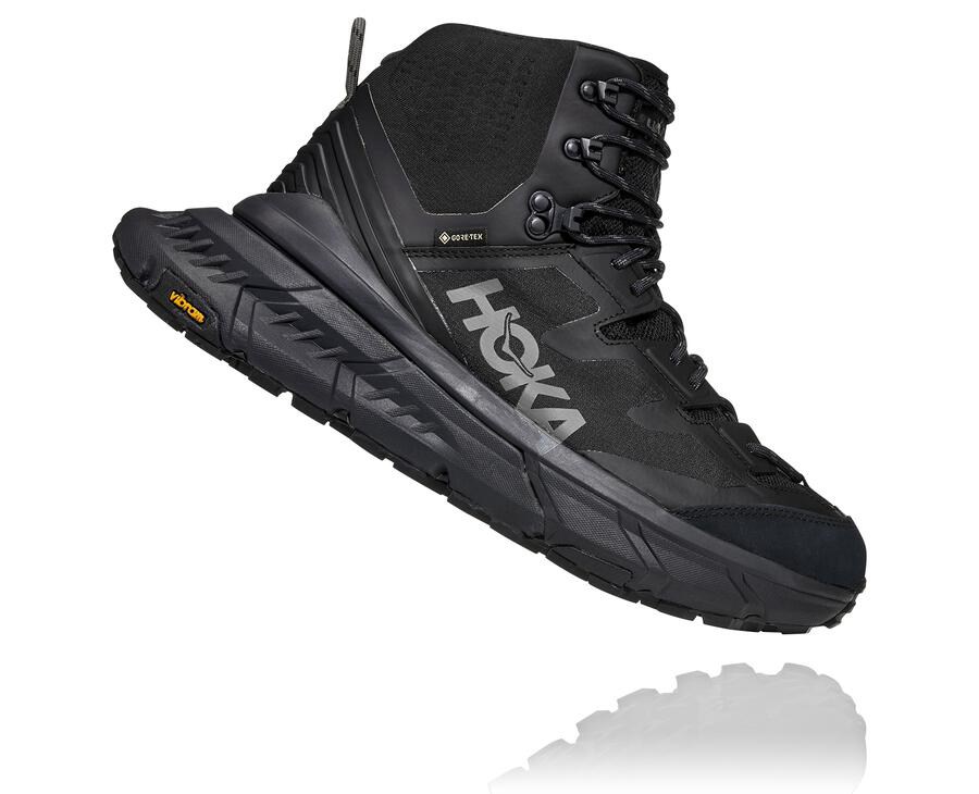 Hoka One One Yürüyüş Botları Erkek Siyah - Tennine Hike Gore-Tex - IQ7018326